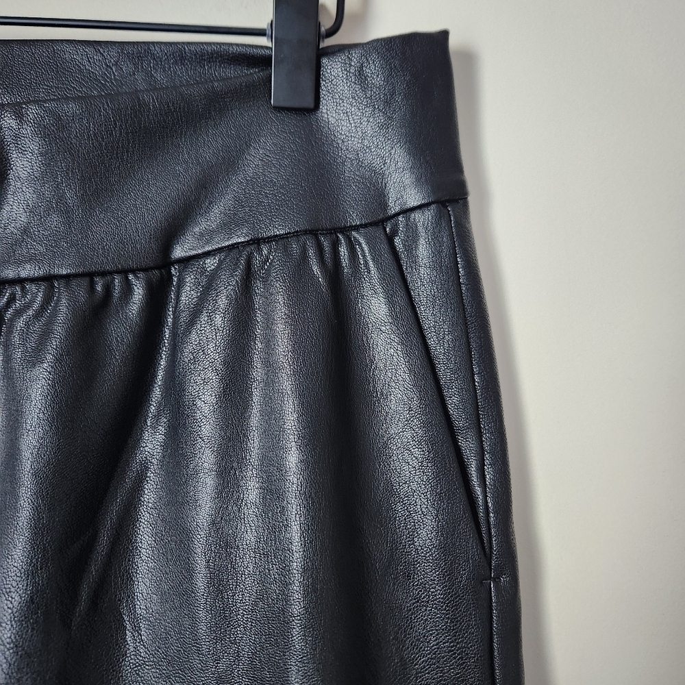 NWT Commando | Faux Leather Pull On Joggers - Size L - Picture 5 of 11